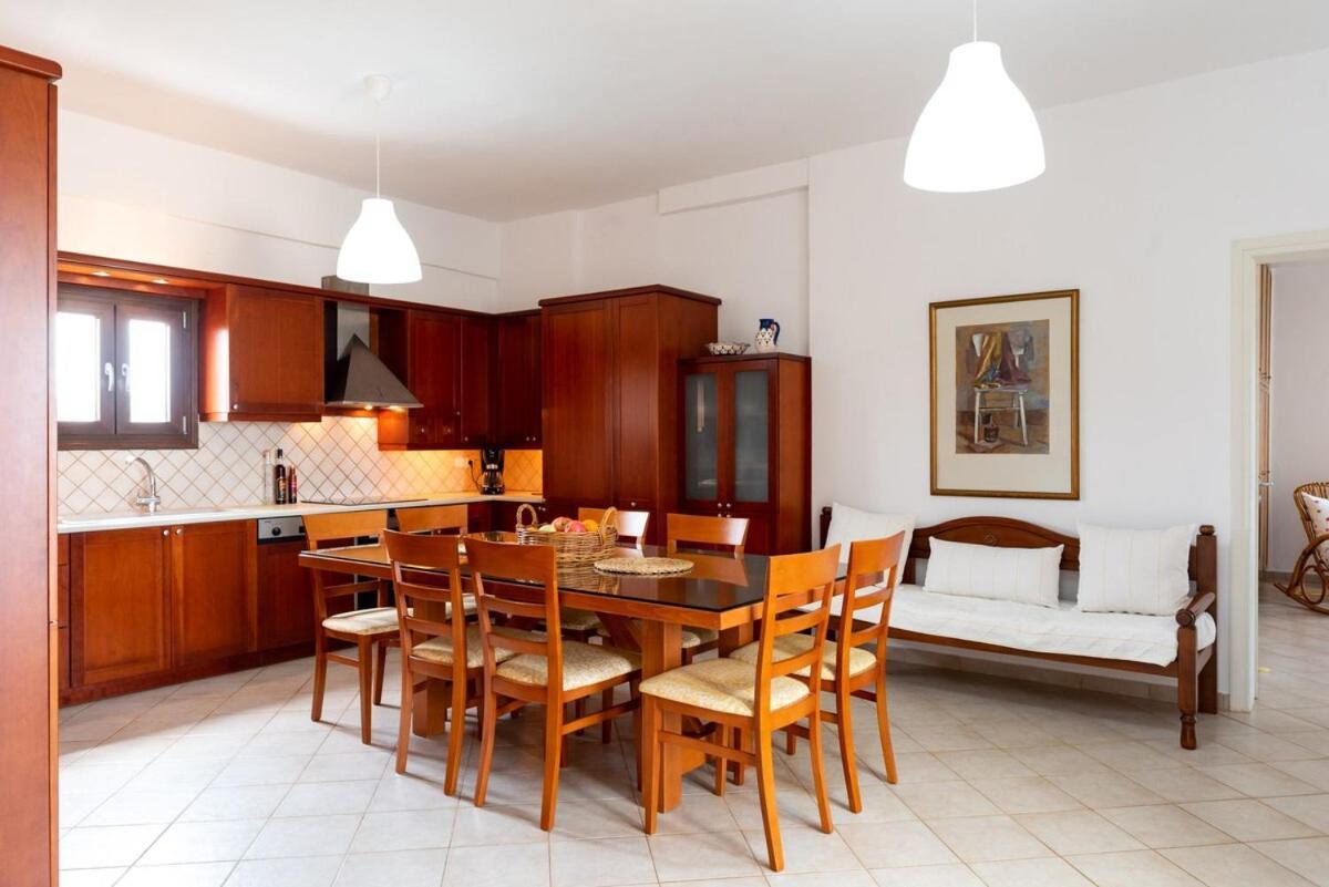 Villa Thalia Gouves Bagian luar foto