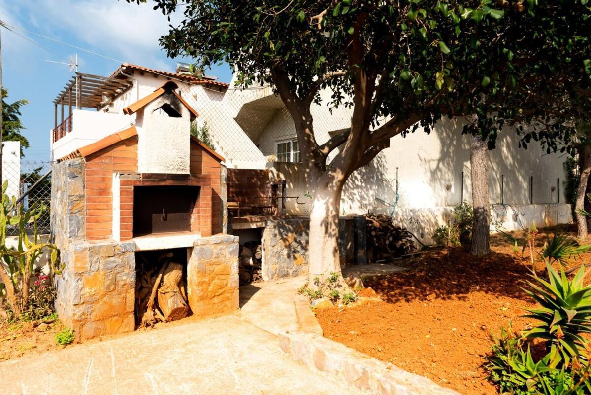 Villa Thalia Gouves Bagian luar foto
